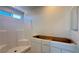 Bathroom featuring new tub, shower, and vanity installation at 4684 Parkarbor Ave, Las Vegas, NV 89141