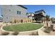 Community green space with artificial turf and shade structure at 4684 Parkarbor Ave, Las Vegas, NV 89141