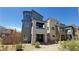 Charming new construction home showcasing modern architecture and desert landscaping at 4684 Parkarbor Ave, Las Vegas, NV 89141