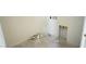 Clean and simple laundry room area ready for appliances and finishing touches at 4684 Parkarbor Ave, Las Vegas, NV 89141
