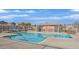 Enjoy the community pool with ample seating and convenient facilities for relaxation and recreation at 5653 Mount Athos St, North Las Vegas, NV 89031