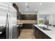 Beautiful kitchen with stainless appliances and a marble countertop at 5936 Bruselas St, Las Vegas, NV 89113