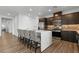 Kitchen with marble countertops and stainless steel appliances at 5936 Bruselas St, Las Vegas, NV 89113