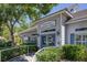 Charming community center with manicured landscaping and a welcoming entrance for residents' enjoyment at 7849 Meandering Light Ave, Las Vegas, NV 89131