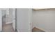 Hallway view with a doorway leading to a bedroom closet at 7849 Meandering Light Ave, Las Vegas, NV 89131