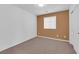 Bedroom boasts a neutral color scheme, closet, and a window allowing for natural light at 8562 Burning Bridge Ct, Las Vegas, NV 89131