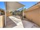 Large backyard space with a sports court and mature trees and privacy at 9135 Hickam Ave, Las Vegas, NV 89129