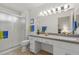 Bathroom featuring shower, toilet and vanity at 10413 Marymont Pl, Las Vegas, NV 89134