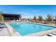 Community pool, perfect for relaxation and recreation at 11015 Sanctuary Cove Ct, Las Vegas, NV 89135