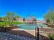 Community playground featuring a modern climbing structure, landscaping and seating at 11739 Emerald Lake Ave, Las Vegas, NV 89138