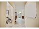 Hallway view showcases tiled flooring and access to other rooms at 1830 Lake Wales St, Henderson, NV 89052
