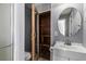 Bathroom with sauna, and modern sink at 3158 Brockington Dr, Las Vegas, NV 89120