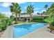 Inviting inground pool and serene backyard at 3372 Westwind Rd, Las Vegas, NV 89146