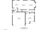 First floor layout featuring kitchen, living room, laundry, and a garage measuring 19'5