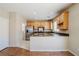 Well-lit kitchen with stainless steel appliances and granite countertops at 5282 Monterey Park Cir, Las Vegas, NV 89146