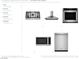The new home kitchen features stainless steel KitchenAid appliances at 658 Agate Bridge St, Las Vegas, NV 89138