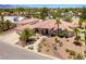 Well maintained home featuring a tile roof and desert landscaping at 7250 Birkland Ct, Las Vegas, NV 89117