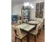 Contemporary dining room featuring modern table with seating for six and natural light at 8925 W Flamingo Rd # 105, Las Vegas, NV 89147