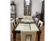 Contemporary dining room featuring modern table with seating for six and natural light at 8925 W Flamingo Rd # 105, Las Vegas, NV 89147