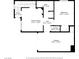 Detailed floor plan showcasing the layout of the home including the Gathering room, bedroom, and garage at 9104 Pearl Cotton Ave, Las Vegas, NV 89149