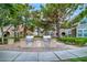 Outdoor grill with stainless steel grills set within a brick patio, offers an ideal setting for community barbecues at 10001 Peace Way # 2322, Las Vegas, NV 89147