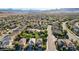 A high shot of an upscale community, landscaped streets and well maintained homes at 1013 Brinkman St, Las Vegas, NV 89138