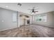 Spacious living room features a fireplace, neutral paint, and large windows for natural light at 1013 Brinkman St, Las Vegas, NV 89138