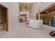An open-concept living space that features stairs and a view of the second floor at 112 Quail Run Rd, Henderson, NV 89014