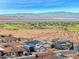View of neighborhood, desert landscape, golf course and mountain views at 1523 Great Sands St, Boulder City, NV 89005