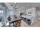 Bright kitchen with a large island, stainless steel appliances, and access to the patio at 1523 Great Sands St, Boulder City, NV 89005
