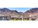 Rooftop view of neighborhood with desert mountains in the background at 1523 Great Sands St, Boulder City, NV 89005