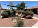 Relaxing community area with seating and shade, enhanced by desert landscaping at 1866 Camino Verde Ln, Las Vegas, NV 89119