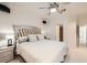 Relaxing main bedroom with a luxurious bed, soft lighting, and stylish decor at 2050 W Warm Springs Rd # 3624, Henderson, NV 89014