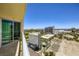 This condo has a balcony with breathtaking views of the city skyline at 222 Karen Ave # 2305, Las Vegas, NV 89109