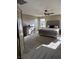 Serene main bedroom with a plush bed, stylish dresser, and ample natural light at 2645 Cava Tirreni St, Henderson, NV 89044