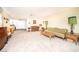 Spacious living room with classic decor and furnishings; perfect for entertaining at 2755 E Russell Rd, Las Vegas, NV 89120