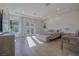 Bright primary bedroom with tray ceilings, neutral palette, and access to private balcony at 2797 Turtle Head Peak Dr, Las Vegas, NV 89135