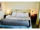 Comfortable bedroom with a well-made bed and neutral decor at 3763 Sonrisa Vista Ave, Henderson, NV 89044