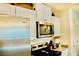 Kitchen has stainless steel appliances and upper white cabinets at 3763 Sonrisa Vista Ave, Henderson, NV 89044