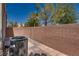 Walled backyard patio is ideal for entertaining and provides the perfect space for outdoor relaxation at 3936 Pepper Thorn Ave # 3, North Las Vegas, NV 89081