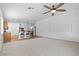 Open floor plan with spacious living room, breakfast bar and kitchen at 5115 Morning Splash Ave, Las Vegas, NV 89131