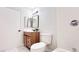 Updated bathroom featuring stylish fixtures, modern tile, and vanity at 744 Hubbard St, Las Vegas, NV 89110