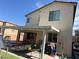 Backyard featuring covered patio perfect for outdoor dining and entertaining at 7468 Wellfleet Bay Ave, Las Vegas, NV 89179