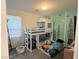 Charming bedroom featuring a unique bunk bed, playful decor, and a cozy atmosphere for  at 7468 Wellfleet Bay Ave, Las Vegas, NV 89179