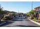View of the community gate entrance, ensuring security and privacy at 7468 Wellfleet Bay Ave, Las Vegas, NV 89179