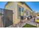Charming backyard patio offering a serene outdoor living space at 7533 Garnet Moon St, North Las Vegas, NV 89084