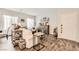 Cozy living room featuring bright natural light, neutral tones and stylish decor at 7533 Garnet Moon St, North Las Vegas, NV 89084