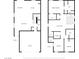 This is the floorplan of the home. It shows the room dimensions and layout at 7990 Formitch Ct, Las Vegas, NV 89166