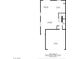 This is the floorplan of the first floor of the home at 7990 Formitch Ct, Las Vegas, NV 89166