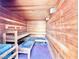 Community sauna featuring wood plank construction and bench seating at 8070 W Russell Rd # 1046, Las Vegas, NV 89113